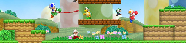New Super Mario Bros. Wii Banner